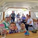 Rivertime Boat Trust Chairman receives cheque from Probus Ladies Henley